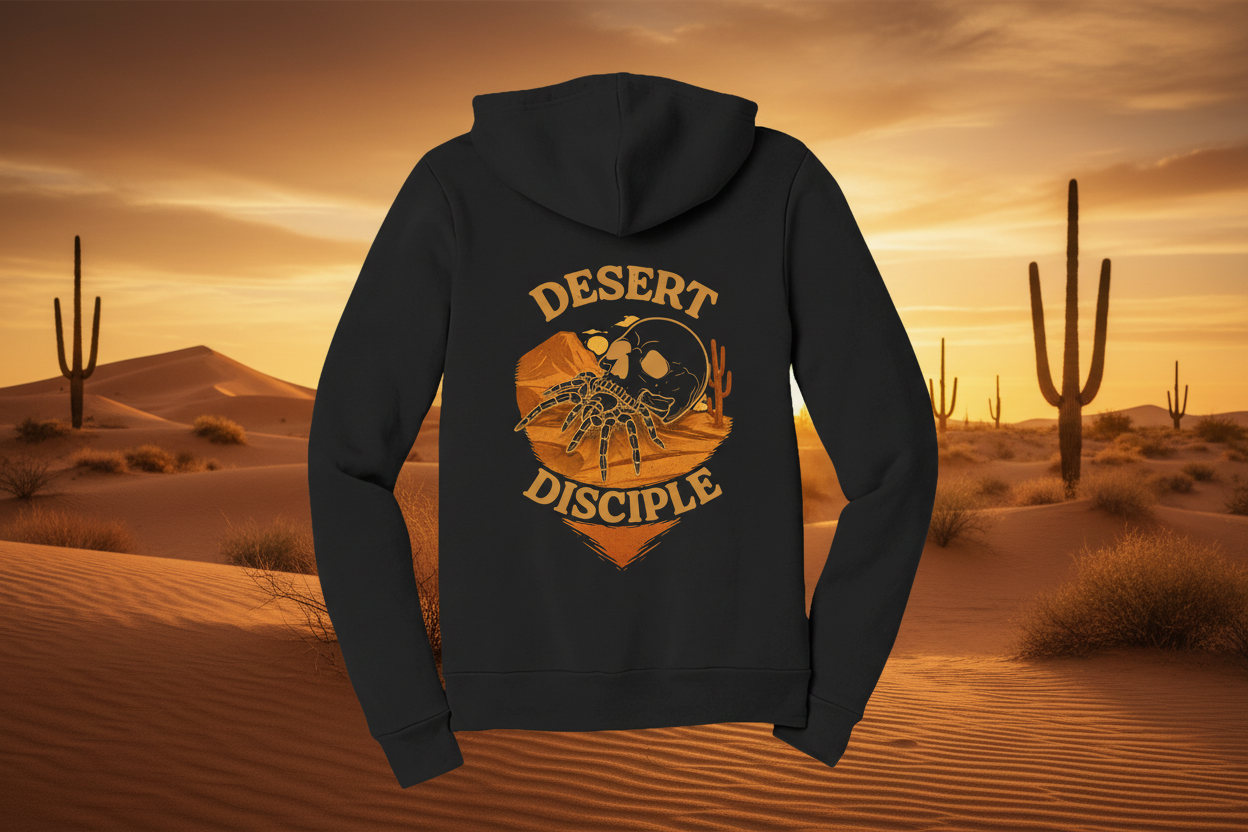 Desert disciple zip up