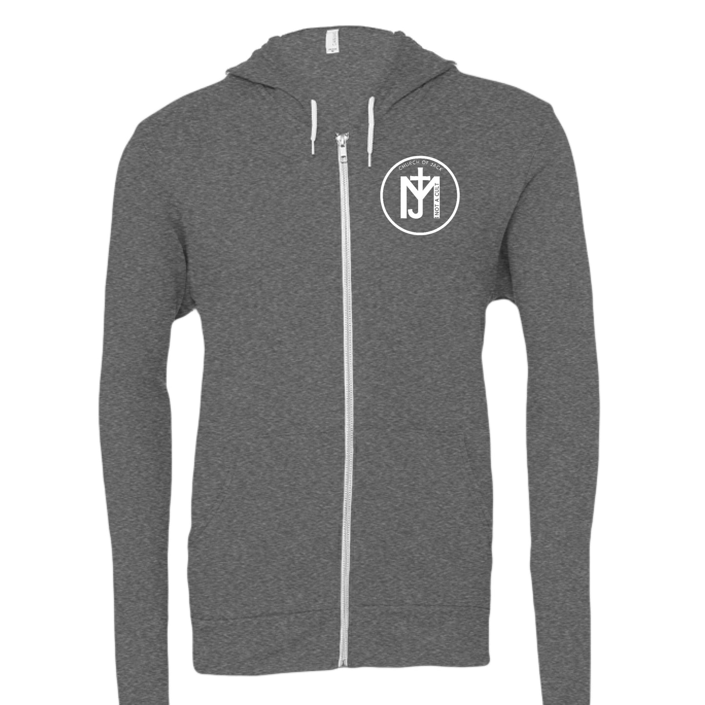 DK GREY HEATHER - FRONT